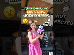 Watch BEFORE Building BB-Series Droid! 🫣🤖(Droid Depot Disneyland)