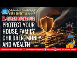 PROTECT YOUR HOUSE, FAMILY, CHILDREN, MONEY, AND WEALTH THROUGH THIS POWERFUL AL QURAN RUQYAH DUA.