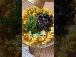 Hojaldres de bacalao à brás - Recetas Buitoni #shorts