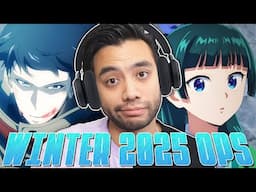 Ranking THE BEST Winter 2025 Anime Openings