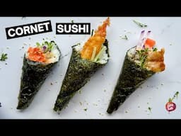CORNET SUSHI MAISON (HAND ROLL) 🍣 Trop facile !