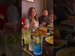 TikTok star Jannat Mirza in London at Spice Village