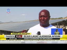 Kampuni ya kuchimba madini ya chumvi eneo Kajiado yawekeza nishati ya jua kutunza mazingira
