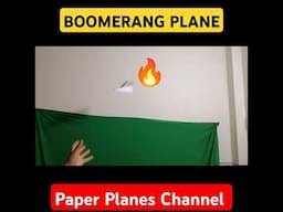 The best flying Boomerang plane