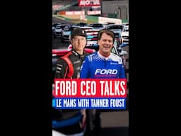 Ford CEO Jim Farley Talks to Tanner Foust at Mustang Challenge Invitational