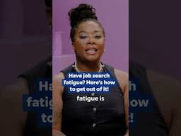 Feeling Job Search Fatigue?🥱 How To Overcome It 👊 | #Indeed #Shorts