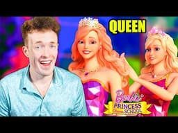 Grown Man Watches A BARBIE Movie (Princess Charm School)
