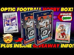 *$1,000+ FOR A BOX!?🤯 2024 OPTIC FOOTBALL HOBBY BOX REVIEW!🏈