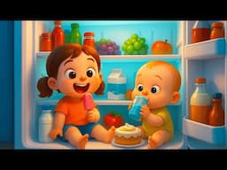Stop, Kids! Don't Play Inside the Fridge + MORE Nursery Rhymes & Kids Songs