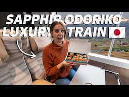 Our First LUXURY TRAIN Experience—Saphir Odoriko in Japan!