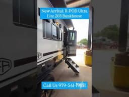 AMAZING  #ForestRiver R-Pod Ultra Lite RP-203 #Bunkhouse #traveltrailer - TEXAS BEST PRICING! #rv