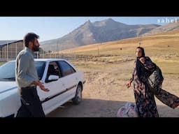 Hard life in the mountains for workers and finding an orphaned girl by Engineer Babazadeh