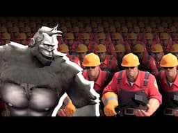 1 Gorilla (SolarLight) vs 100 Men
