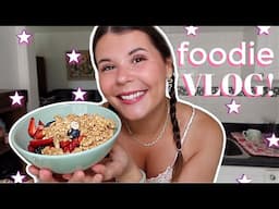 VLOG // body changes, grocery haul, lots of food content