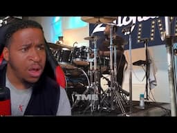 UNSEEN Aaron Spears Zildjian Live Performance – Drummer REACTS!