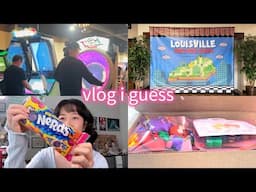 A VLOG: Arcade Expo, Trying New Candy, and Picking a Winner for the Giveaway!