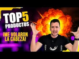 TOP 5 productos que PROBÉ y me VOLARON la cabeza