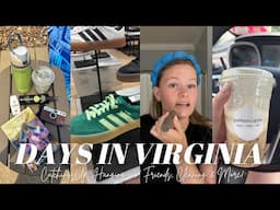 VIRGINIA VLOG | Catching Up, Closet Purge, Shark Flexstyle Update, Favorite VA Coffee Shop  & More!