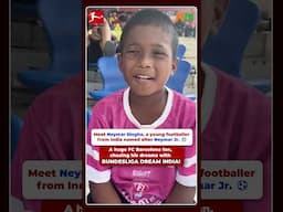 Bundesliga Dream India helping kids to achieve their dreams. ⚽✨#Bundesliga #neymarjr