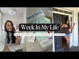 WEEK IN MY LIFE: Work Days, Happy Hour Nails, Steve McClean, & Kelsea Ballerini Concert