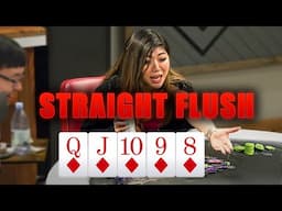 Xuan Making Straight Flushes, Quads, And Boats