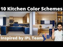 New Kitchen Color Combinations 😉 Unique Modular Kitchen Color Schemes 2025 🏏🏓 IPL & Kitchen Design