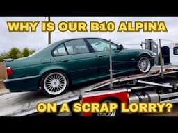 REPAIRING A RARE ABANDONED BMW ALPINA B10 V8 CLASSIC