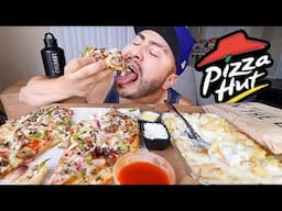 PIZZA HUT MUKBANG EATING SHOW • PASTA 🍝