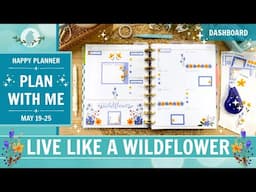 Dashboard Plan With Me | So Many Wildflowers | ohelloRobin Stickers
