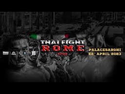 Weigh-In Ceremony Thai Fight Rome 2025