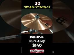 10" Splash Cymbals Compared! #drums #drummer #cymbals