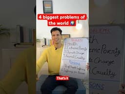 4 BIGGEST problems of the world 🌍