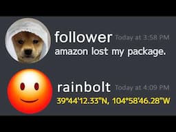 i helped a follower find her lost package