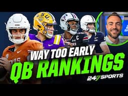 Way-Too-Early QB Rankings For Next Season 🏈 | College Football, CFB, Oklahoma, Texas, South Carolina