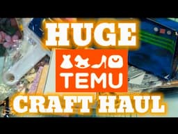 HUGE TEMU CRAFT HAUL LONG LOST ORDERS