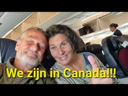 We zijn in Canada!!!