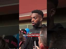 Confianza y fe. Es complicado, pero no imposible. Iñaki Williams, tras el Athletic-Manchester United