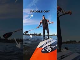 The key to balance. #paddleboard #tip