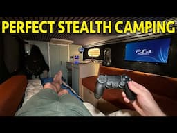 SOLO STEALTH VAN CAMPING DOWN BY THE RIVER