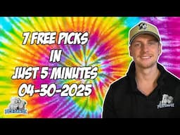 MLB, NBA Best Bets for Today Picks & Predictions Wednesday 4/30/25 | 7 Picks in 5 Minutes