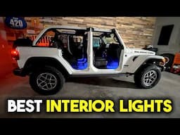 NEW 4 Door Floor Lights Jeep Wrangler & Gladiator