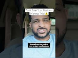 Don’t Start Your Business Without This! #LLC #shorts