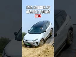 A rollercoaster ride, astride the Harrier.ev, can it do it? #PowerDrift #TataHarrierEV #QuadDay