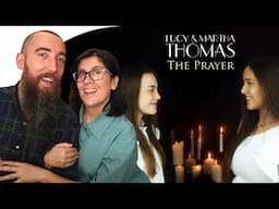 Lucy & Martha Thomas - The Prayer (REACTION) with my wife