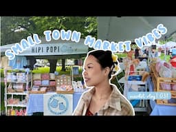 Selling at a Small Town Farmers Market | Cozy Market Vlog