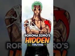 5 Secrets Zoro Never Told Luffy #onepiece