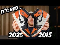 They RUINED It. The New 2025 vs 2015 Air Jordan 1 Shattered Backboard