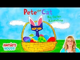 PETE THE CAT: BIG EASTER ADVENTURE 🐰📚 Groovy Easter Special! Kids Book Read Aloud