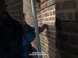 Fitting Helical Wall Ties for Masonry Reinforcement #shorts