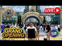 Universal Epic Universe - Opening Day LIVE (Part 1)